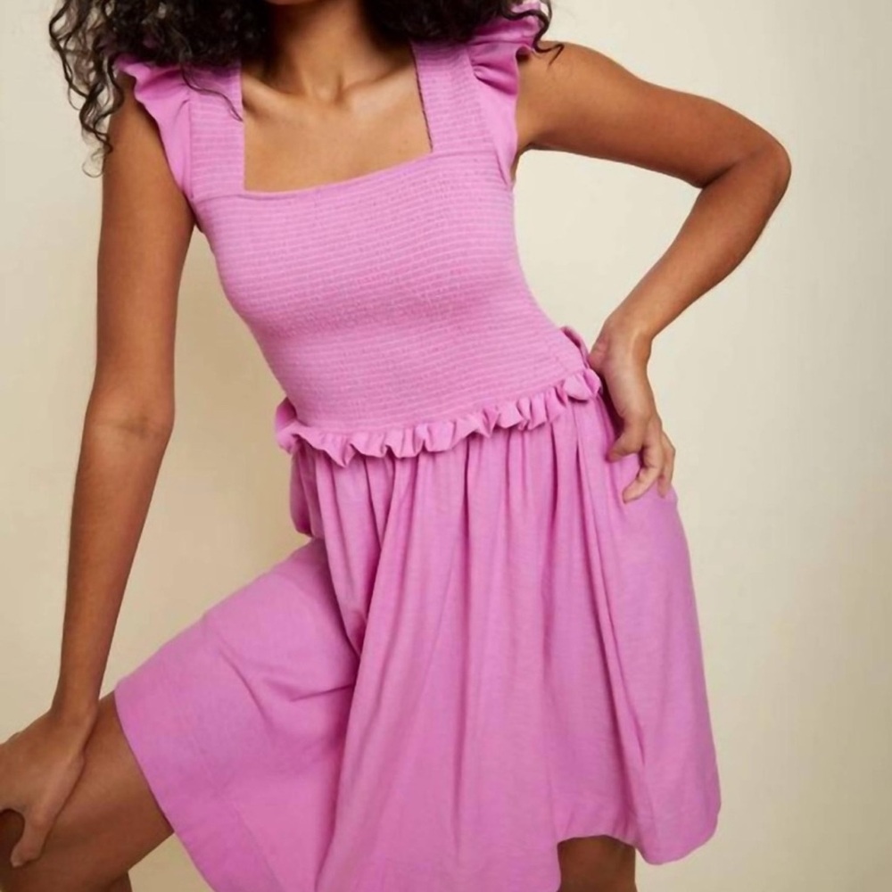 Nation LTD Ginger Smocked Dress - Prom Date